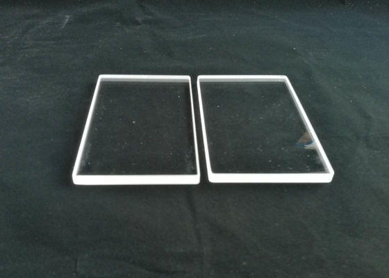 ส่วนบุคคลแผ่นแก้วซิลิกา L100xW50xT3mm สำหรับการดูหน้าต่าง ผู้ผลิต