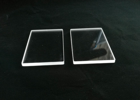 ส่วนบุคคลแผ่นแก้วซิลิกา L100xW50xT3mm สำหรับการดูหน้าต่าง ผู้ผลิต